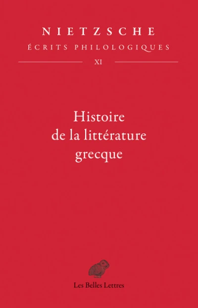 Histoire de la littérature grecque