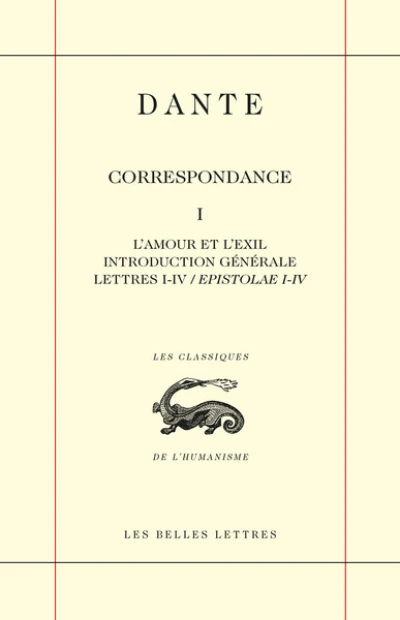 Correspondance  - Tome 1, L'amour et l'exil. Introduction générale. Lettres I - IV / Epistolae I - IV