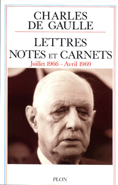 Lettres, notes et carnets