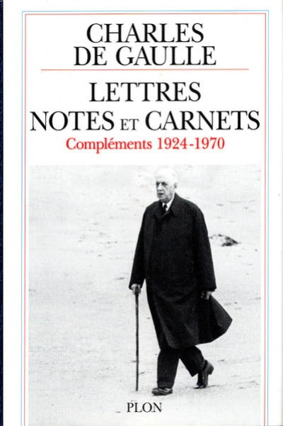 Lettres, notes et carnets