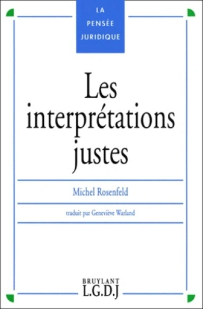 les interprétations juste