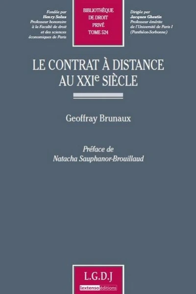 le contrat à distance au xxie siècle