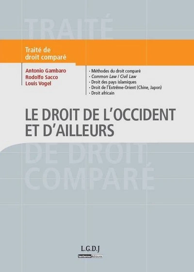 traité de droit comparé - le droit de l'occident et d'ailleurs