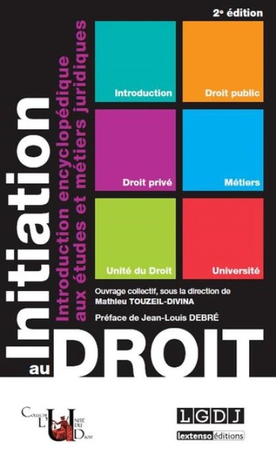 initiation au droit - 2ème édition