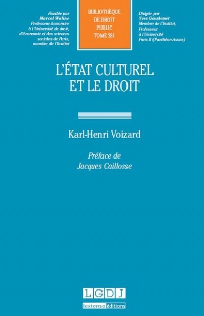 l'état culturel et le droit