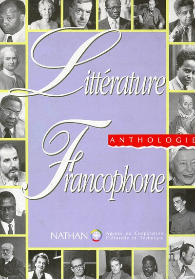 Littérature francophone Anthologie Livre