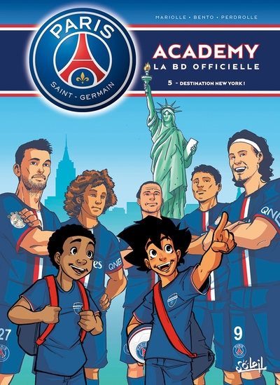 PSG Academy, tome 5 : Destination New York !