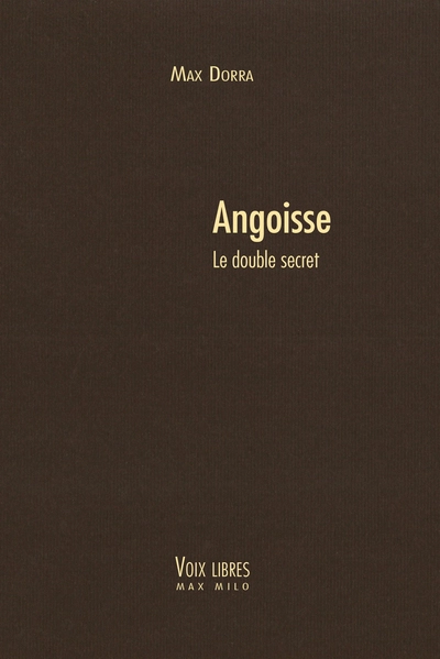 Angoisse : Le double secret