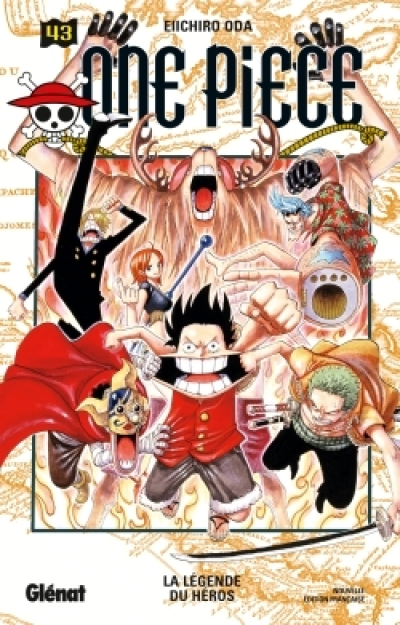 One Piece, tome 43 : La légende du héros