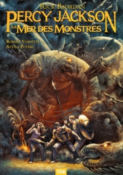 Percy Jackson, tome 2 : La mer des monstres (bd)