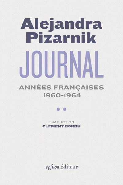 Journal, tome 2 : Années françaises 1960-1964