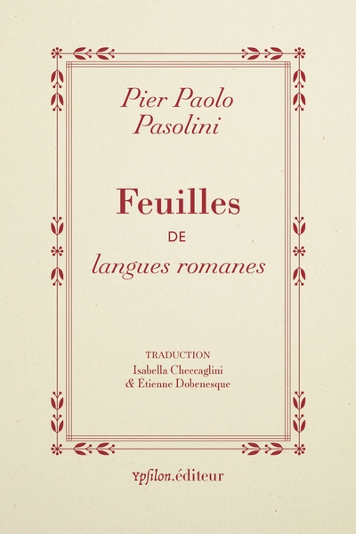 Feuilles de langues romanes