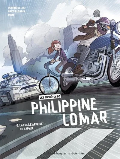 Philippine Lomar, tome 6 : La Folle affaire du saphir