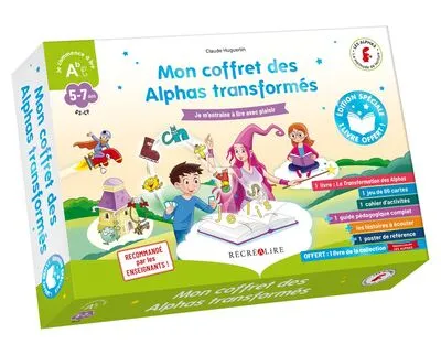 Edition spéciale Mon coffret des Alphas transformés méthode de lecture GS CP