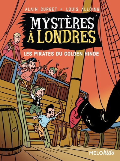 Mystères à Londres tome 2 - Les pirates du Golden Hinde