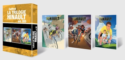 COFFRET LA TRILOGIE BERNARD HINAULT EN BD