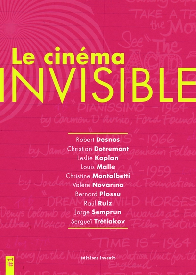 Le cinéma invisible