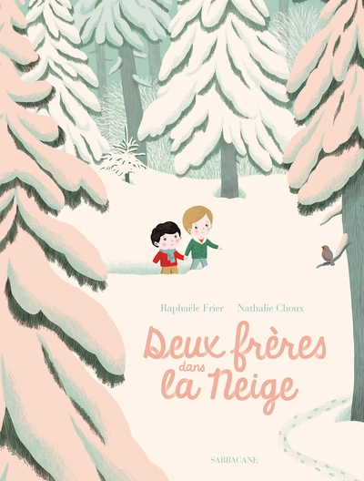 Deux frères dans la neige