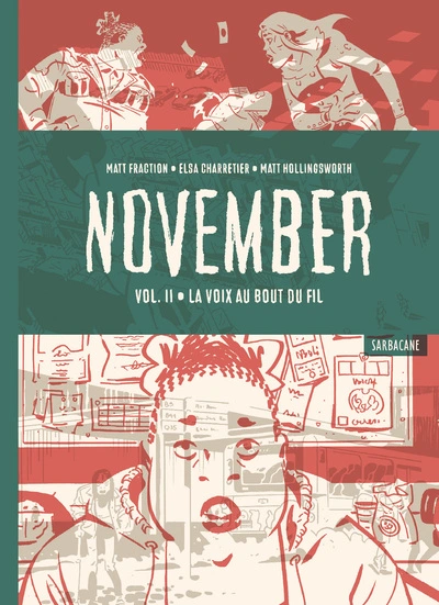 November, tome 2 : La voix au bout du fil