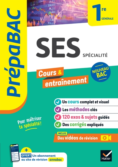 Prépabac SES 1re générale (spécialité)