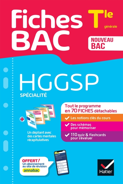 Fiches bac HGGSP Tle (spécialité) - Bac 2024