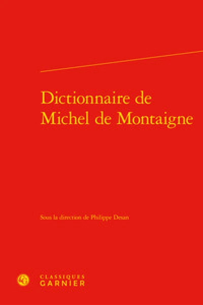 Dictionnaire de Michel de Montaigne