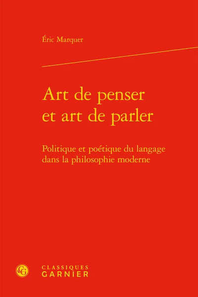 Art de penser et art de parler