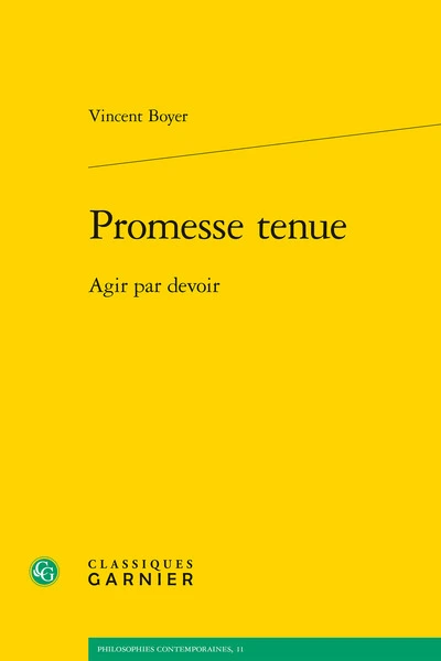 Promesse tenue