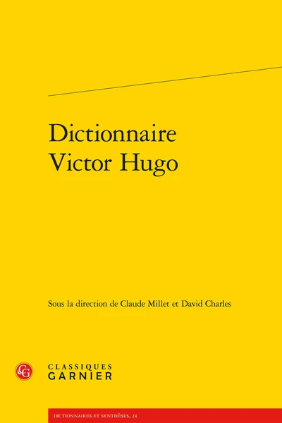 Dictionnaire Victor Hugo