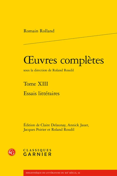 oeuvres complètes