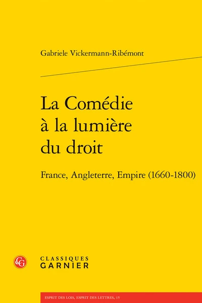 La Comédie à la lumière du droit