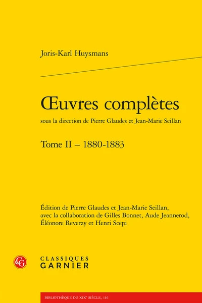 Oeuvres complètes. tome ii - 1880-1883