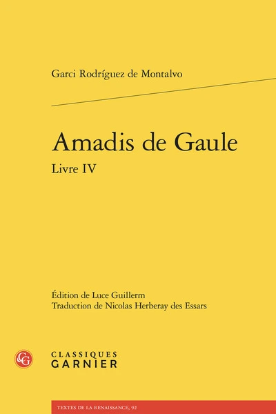 Amadis de gaule livre iv