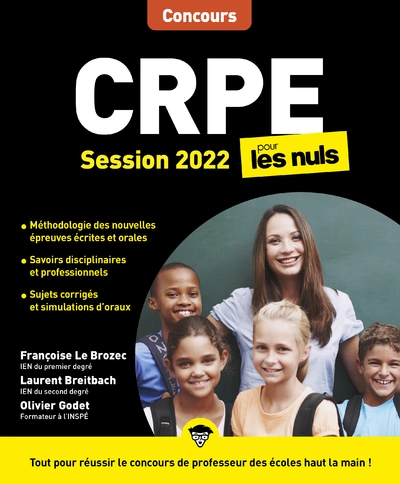 CRPE Pour les Nuls Concours, édition 2022