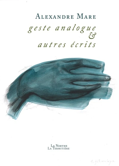 Gestes analogues et autres écrits