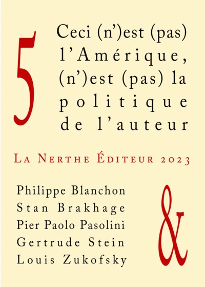 Ceci (n’)est (pas) l’Amérique, (n’)est (pas) la politique de l’auteur 5