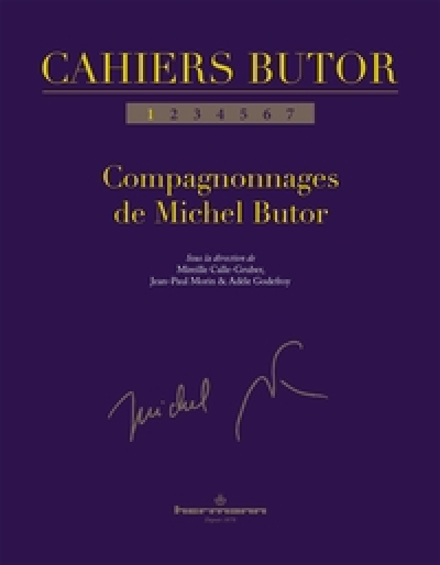 Cahiers Butor, nº1 : Compagnonnages