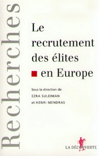 Le recrutement des élites en Europe