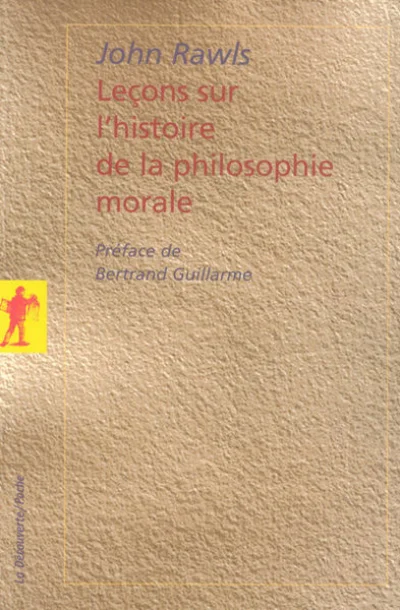 Leçons sur l'histoire de la philosophie morale