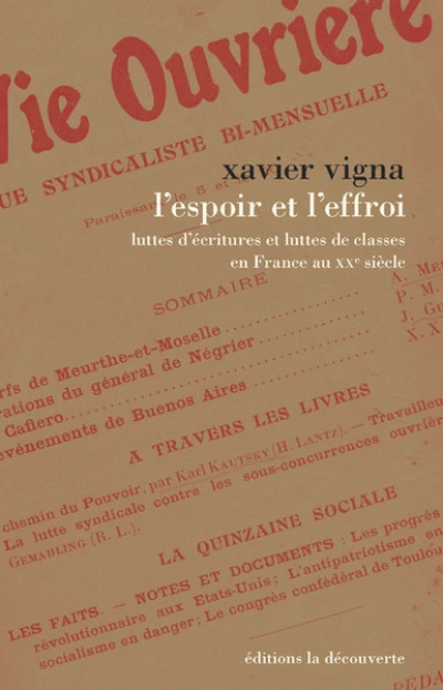 L'Espoir et l'Effroi