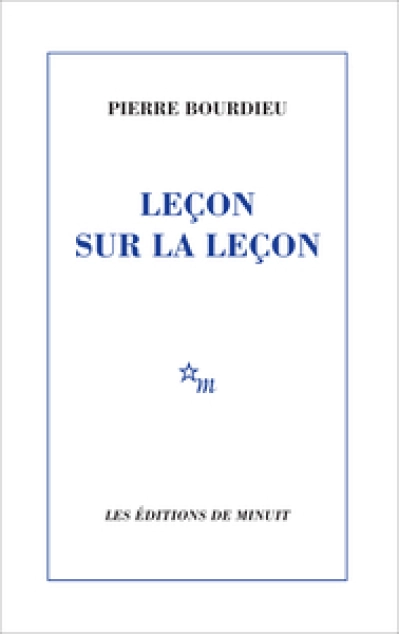 Leçon sur la leçon