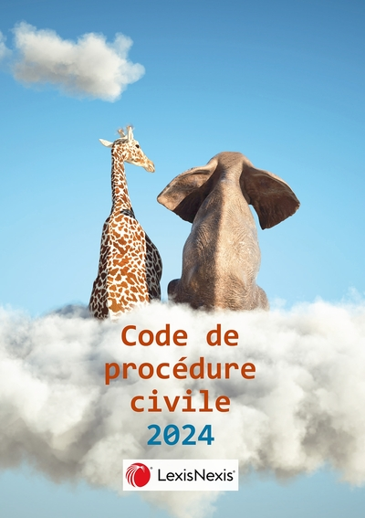 Code de procédure civile 2024 - Jaquette Eléphant - Girafe