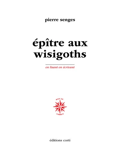 Épître aux Wisigoths