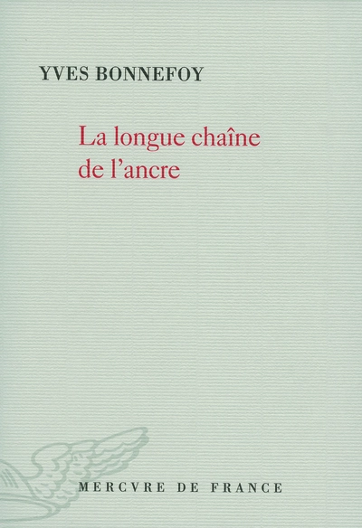 La longue chaîne de l'ancre