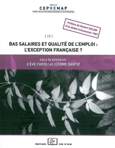 Bas Salaires et Qualite de l'Emploi...