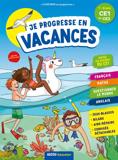 JE PROGRESSE EN VACANCES - CE1 AU CE2