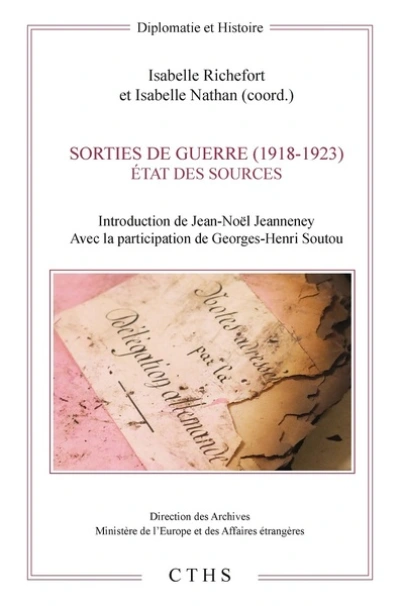 Sorties de guerre (1918-1923)