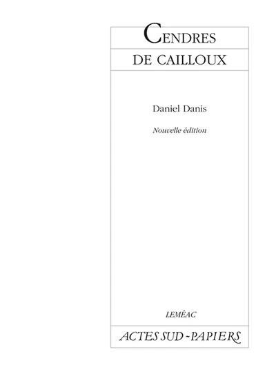 Cendres de cailloux