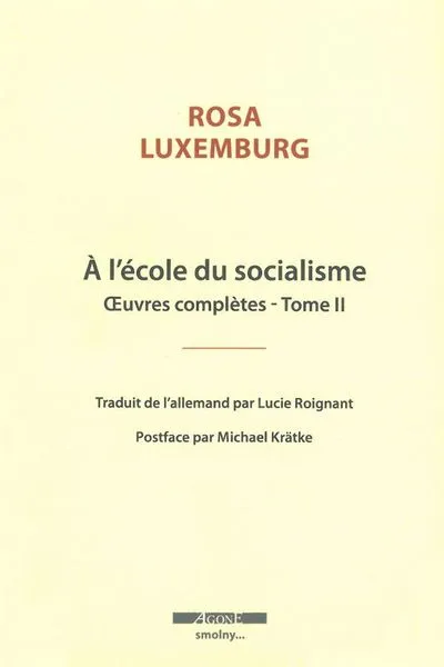 À l'école du socialisme