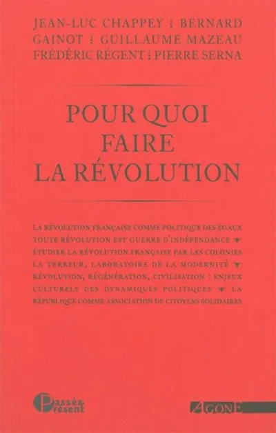 Pour quoi faire la révolution